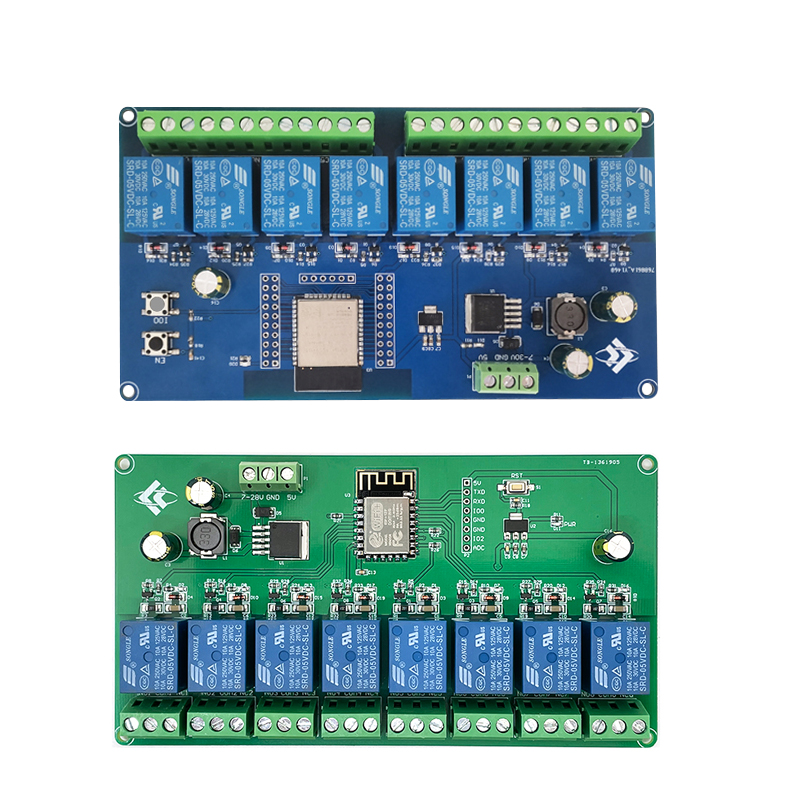 Espressif Esp32 - Modulo Relè WIFI a 8 Canali