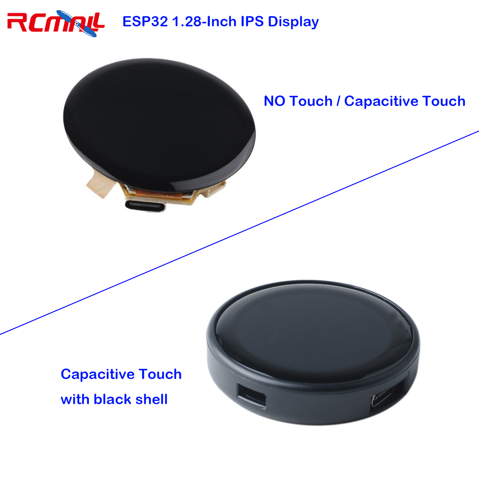 Esp32 C3 - Display ESP32 da 1,28 pollici ESP32-C3