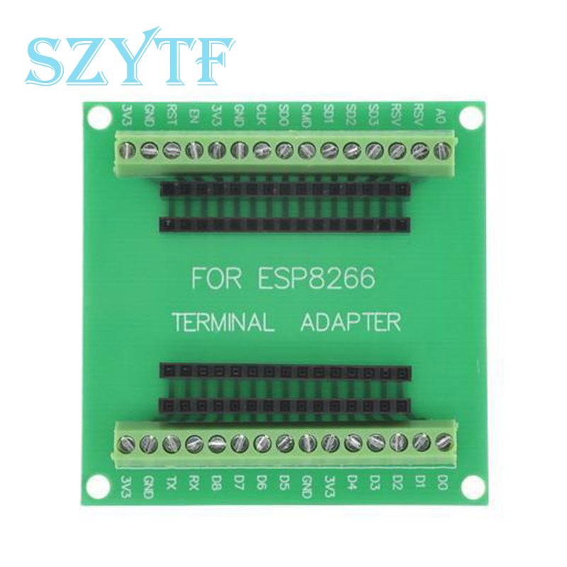 Esp8266 Nodemcu - L'adattatore terminale della scheda di espansione