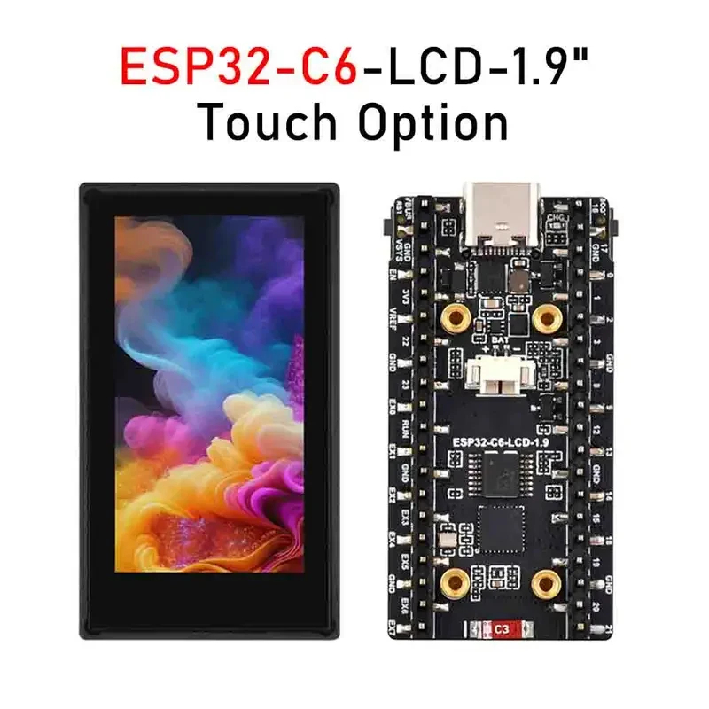 Esp32 C6 - Scheda di sviluppo con schermo LCD