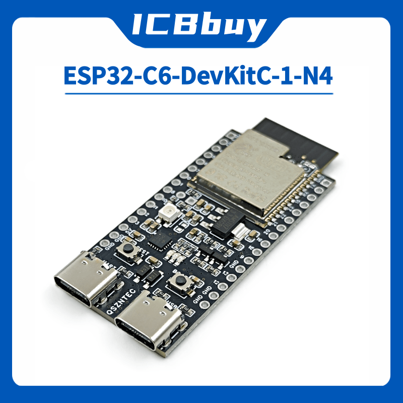 Esp32 S2 - ESP32-C6-DevKitC-1 Scheda centrale ESP32-C6 WIFI6 BLE
