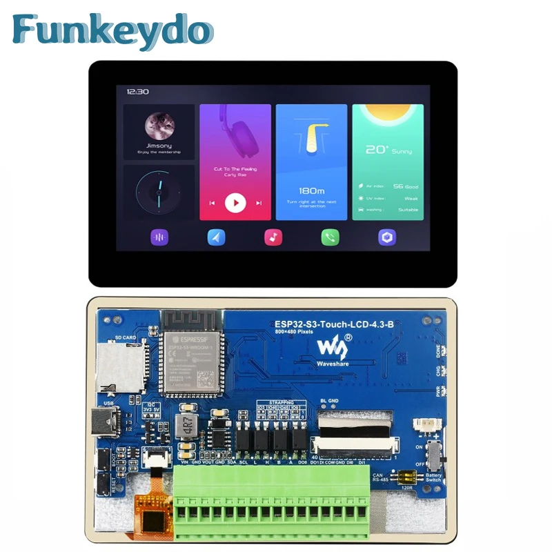 Esp32 P4 - Waveshare ESP32-S3 Touchscreen IPS da 4,3