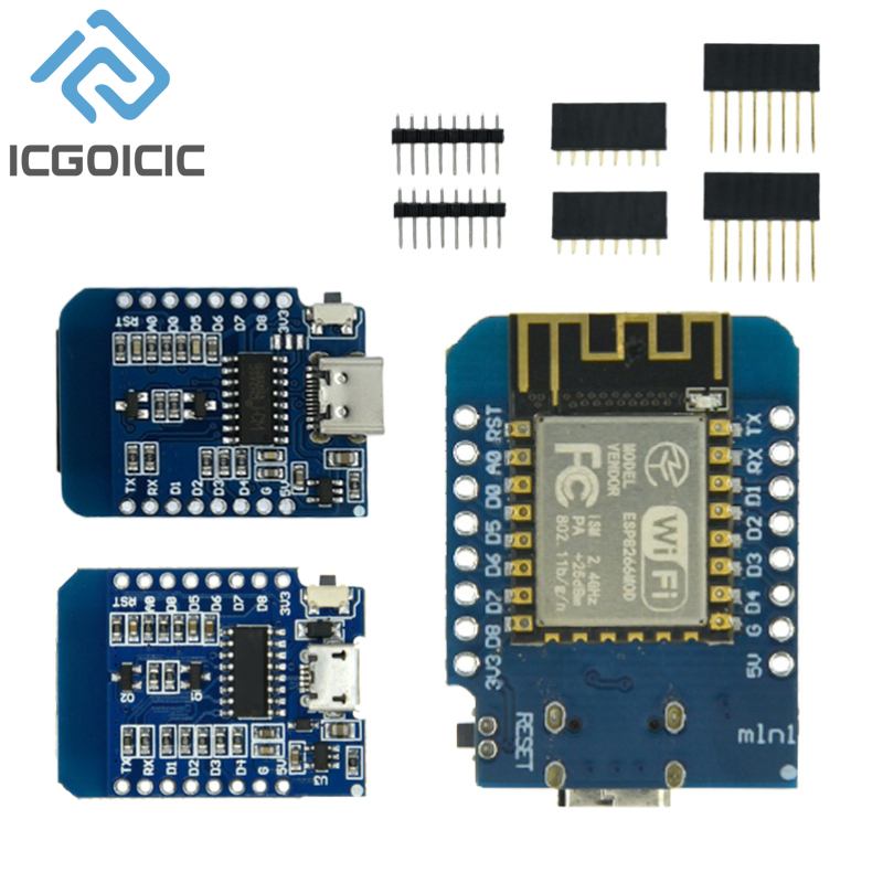 Esp8266 Nodemcu - D1 Mini-Mini NodeMcu 4M byte Lua