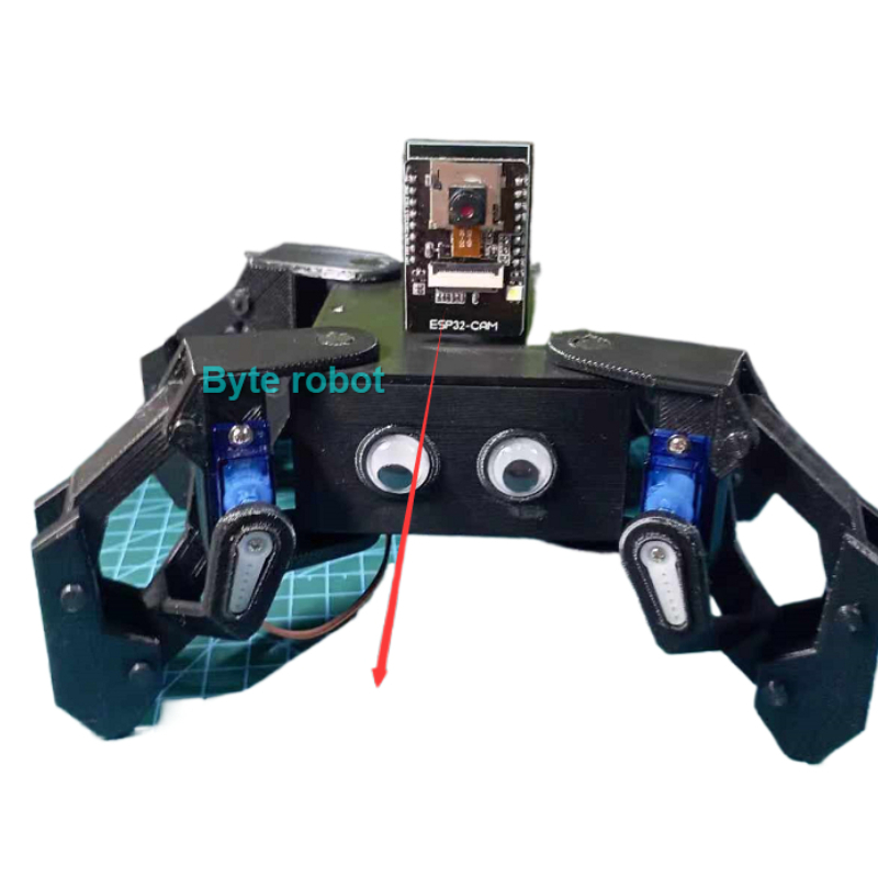 Esp8266 - SG90 Video Robot Spider con videocamera