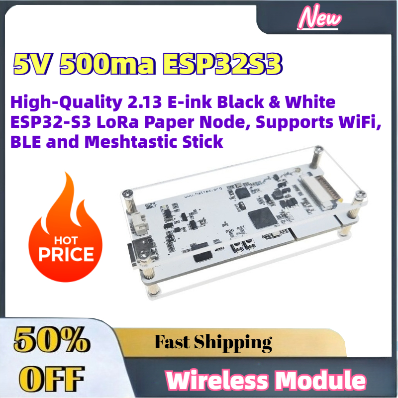 Esp32 S2 - Node E-ink Bianco e Nero ESP32-S3