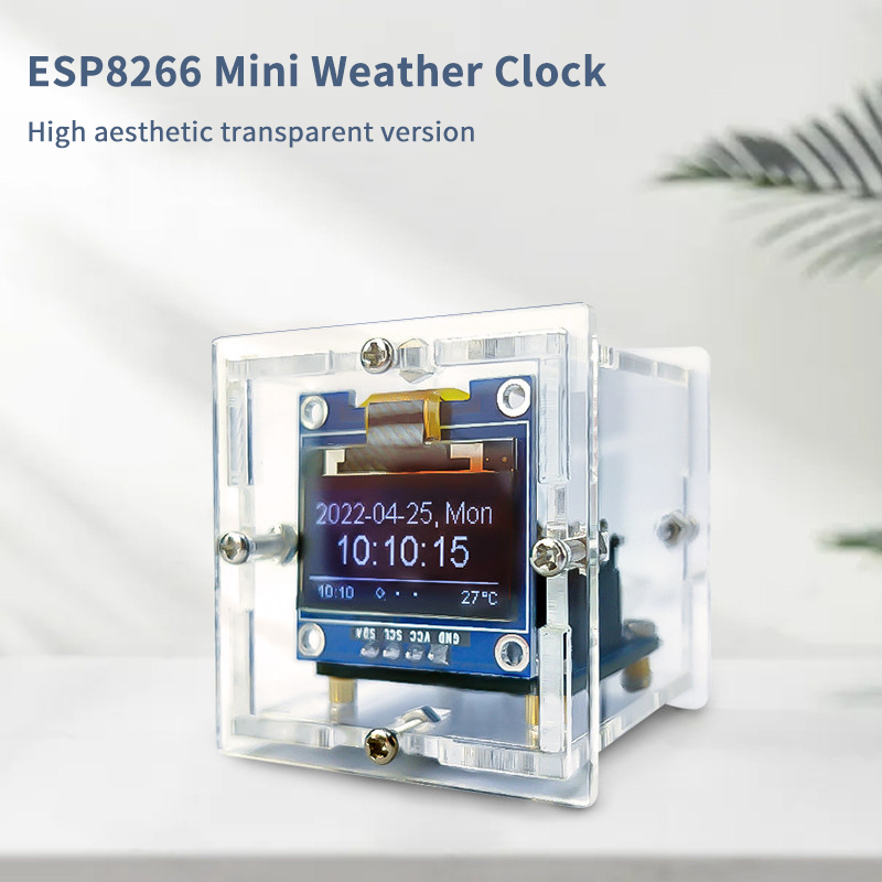 Kit Orologio Meteo Mini ESP826 - Esp8266 recensione e prezzo