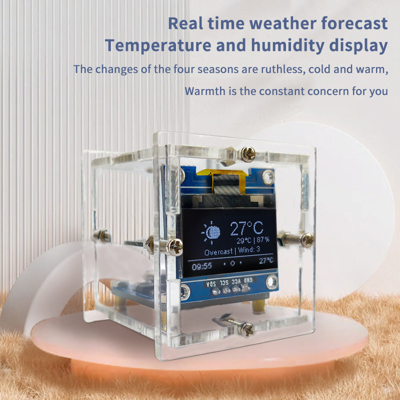 Kit Orologio Meteo Mini ESP826 - Esp8266 recensione e prezzo