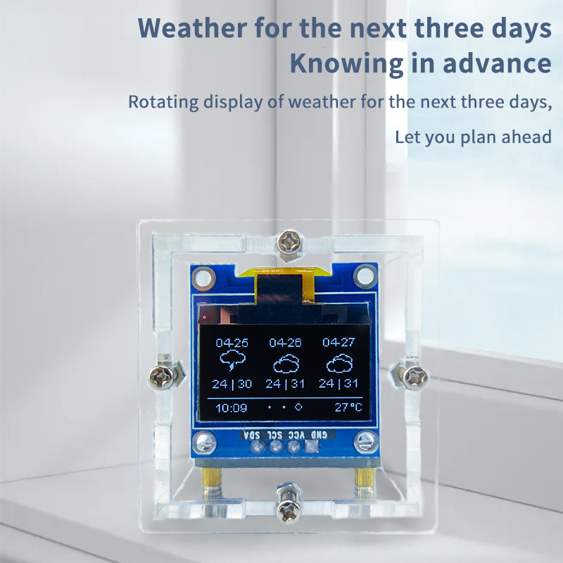 Kit Orologio Meteo Mini ESP826 - Esp8266 recensione e prezzo