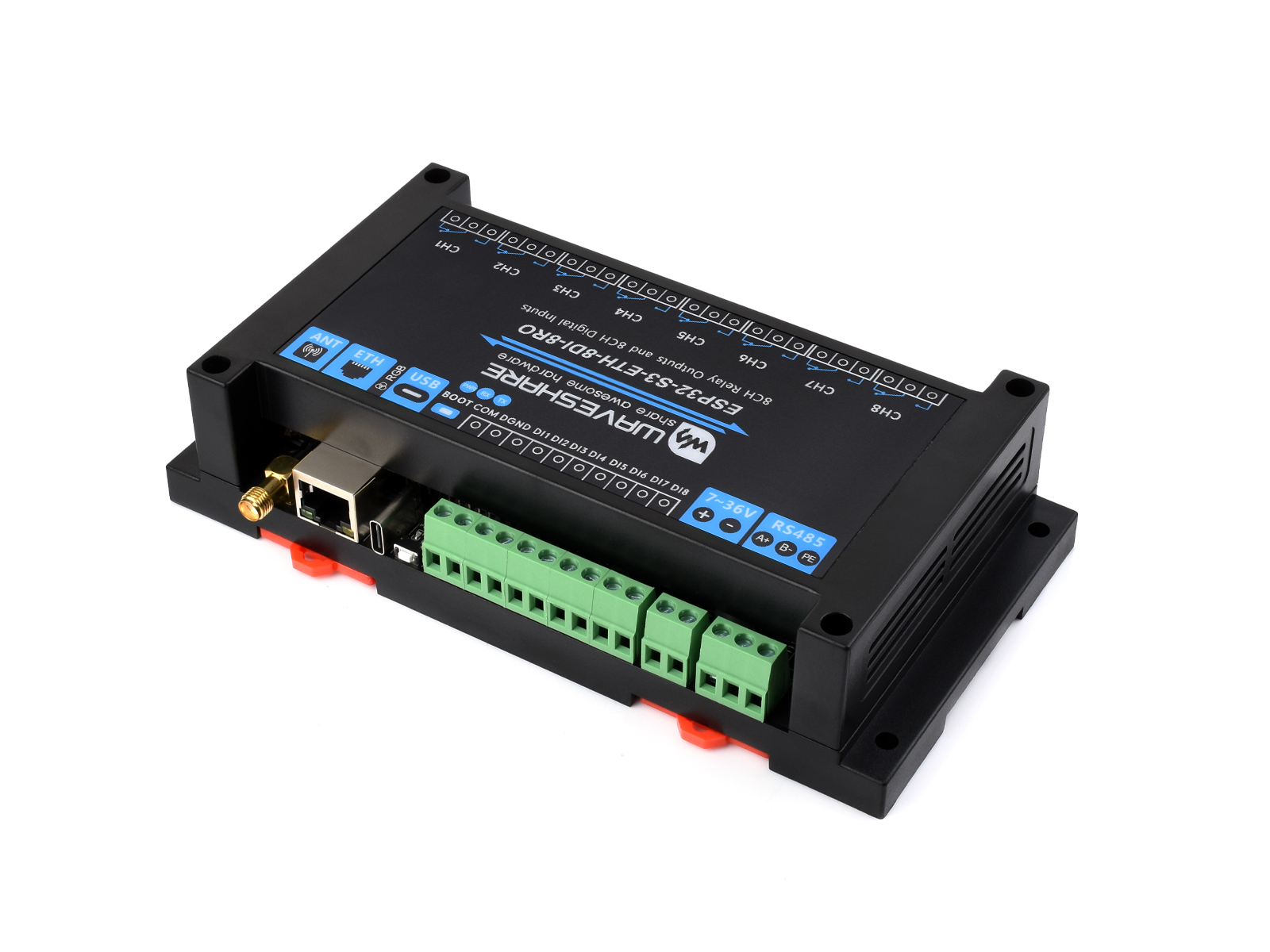 Waveshare Modulo relè WiFi ind - Esp32 Uart Module recensione e prezzo