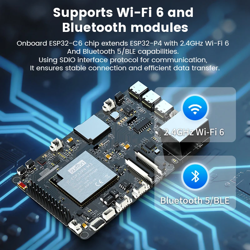 JC-ESP32P4-M3-DEV Scheda di sv - Esp32 C6 recensione e prezzo