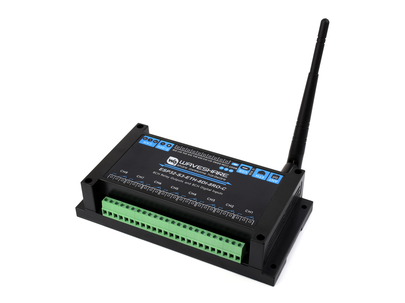Modulo relè WiFi industriale E - Esp32 S3 recensione e prezzo
