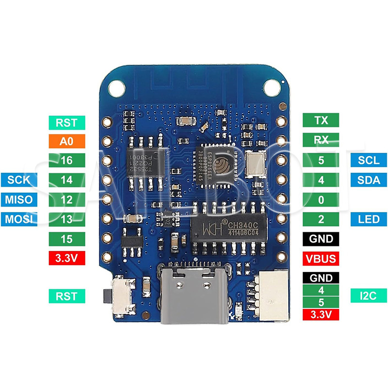 1-10PCS WeMos D1 Mini ESP8266  - Esp8266 Nodemcu recensione e prezzo