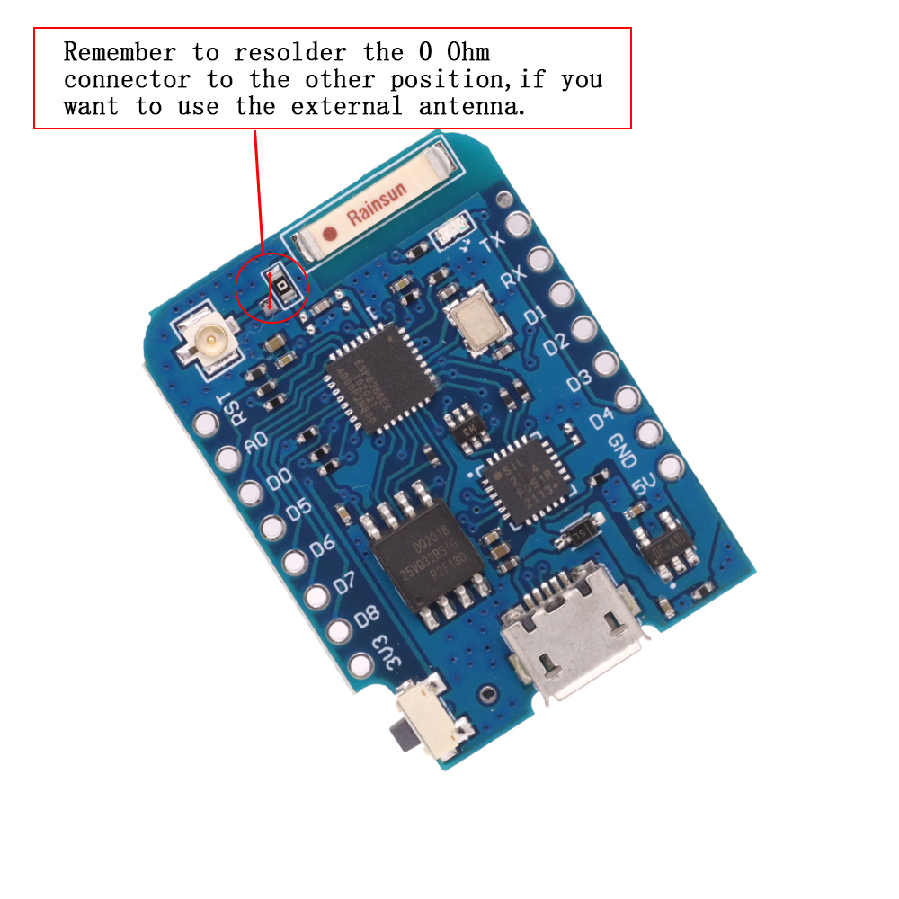 WeMos D1 Mini Pro V3.0 NodeMcu - Esp8266 Nodemcu recensione e prezzo
