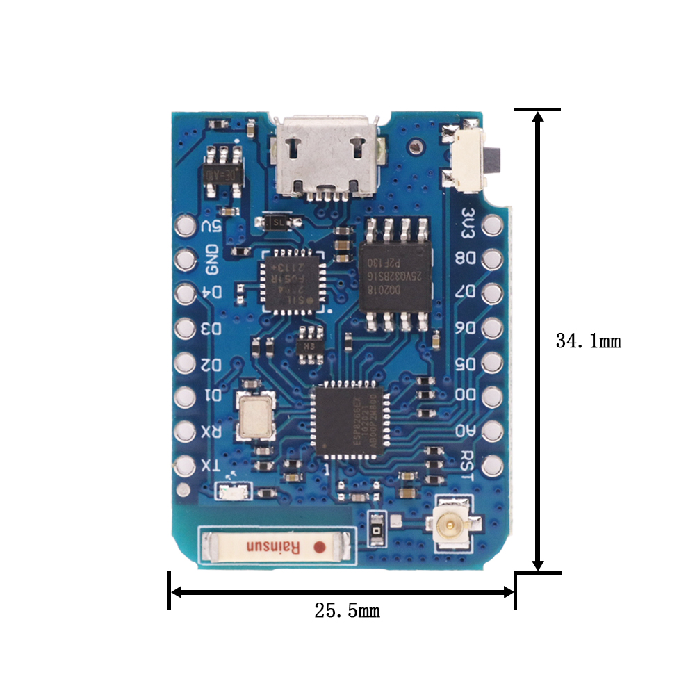 WeMos D1 Mini Pro V3.0 NodeMcu - Esp8266 Nodemcu recensione e prezzo