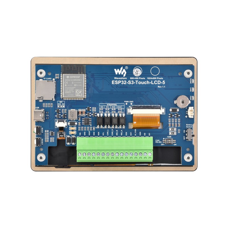 Waveshare ESP32-S3-Touch-LCD-5 - Esp32 recensione e prezzo