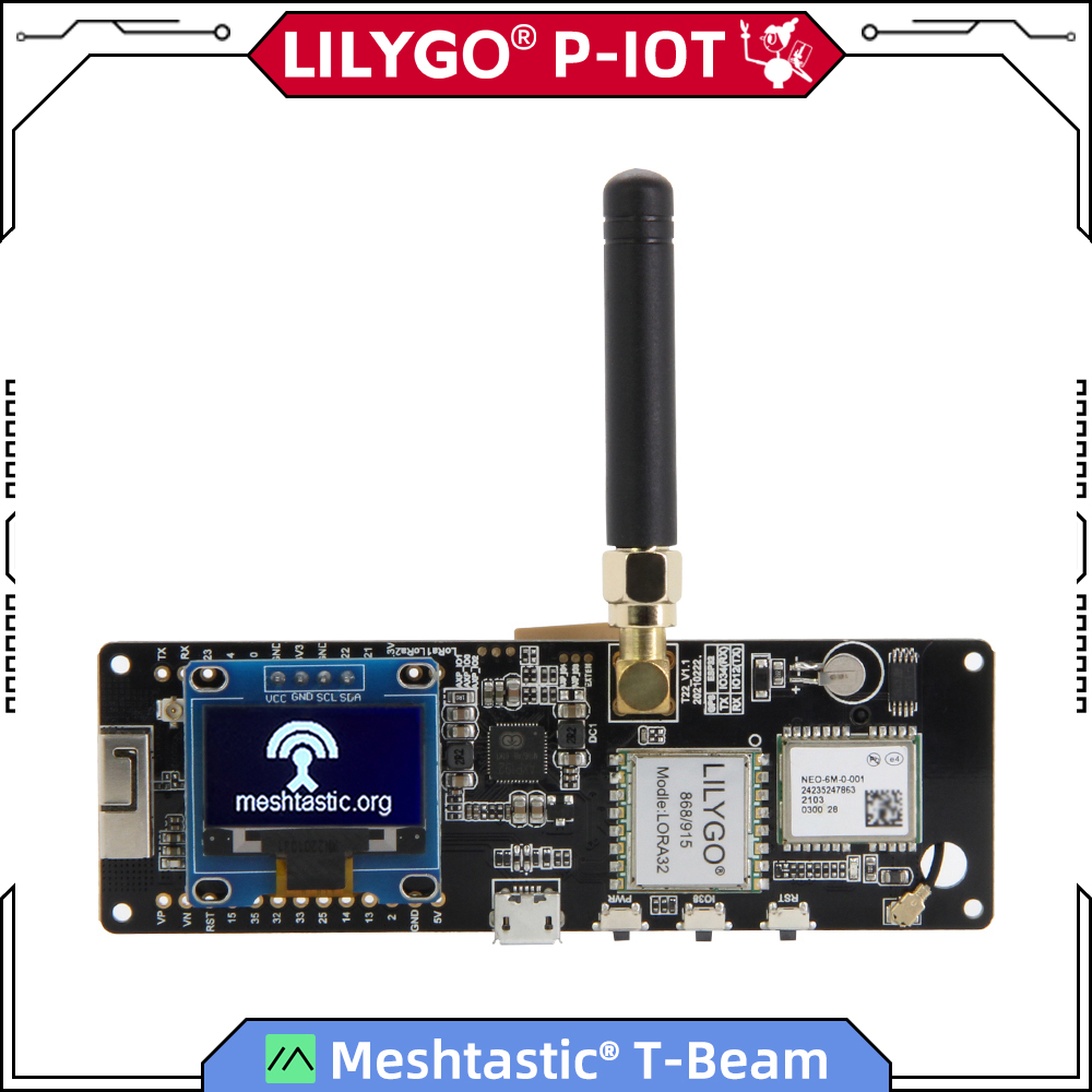 LILYGO® TTGO Meshtastic T-Beam - Espressif Esp32 recensione e prezzo