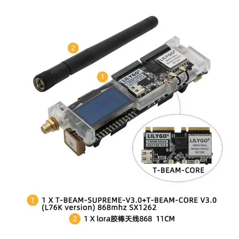 per LILYGO T-Beam ESP32-S3 SX1 - Esp32 recensione e prezzo