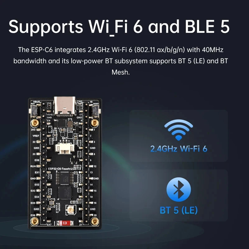 Scheda di sviluppo con schermo - Esp32 C6 recensione e prezzo