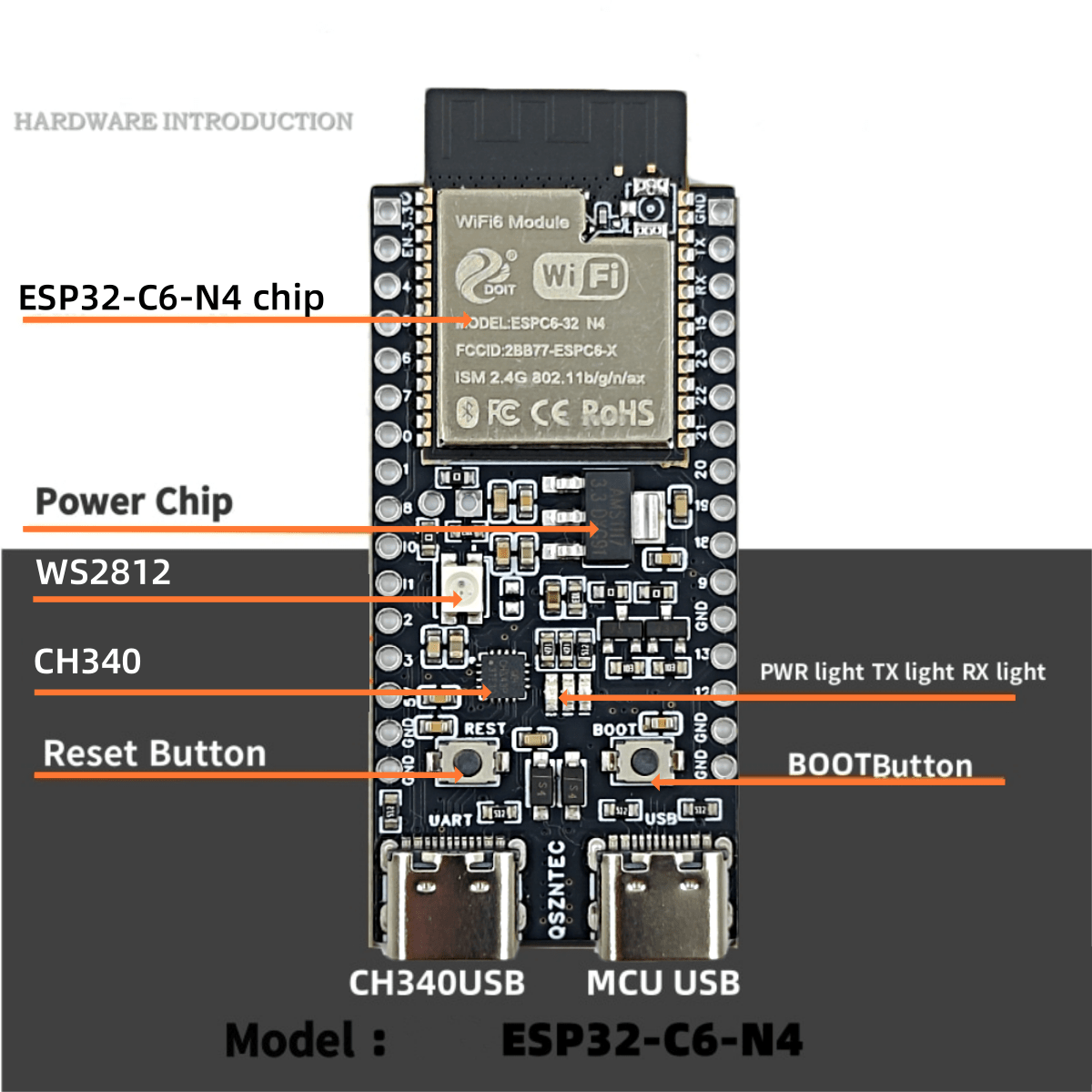 ESP32-C6-DevKitC-1 Scheda cent - Esp32 S2 recensione e prezzo