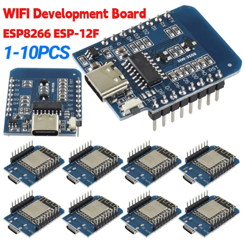 1-10PCS ESP8266 ESP-12F D1 Min - Esp8266 recensione e prezzo