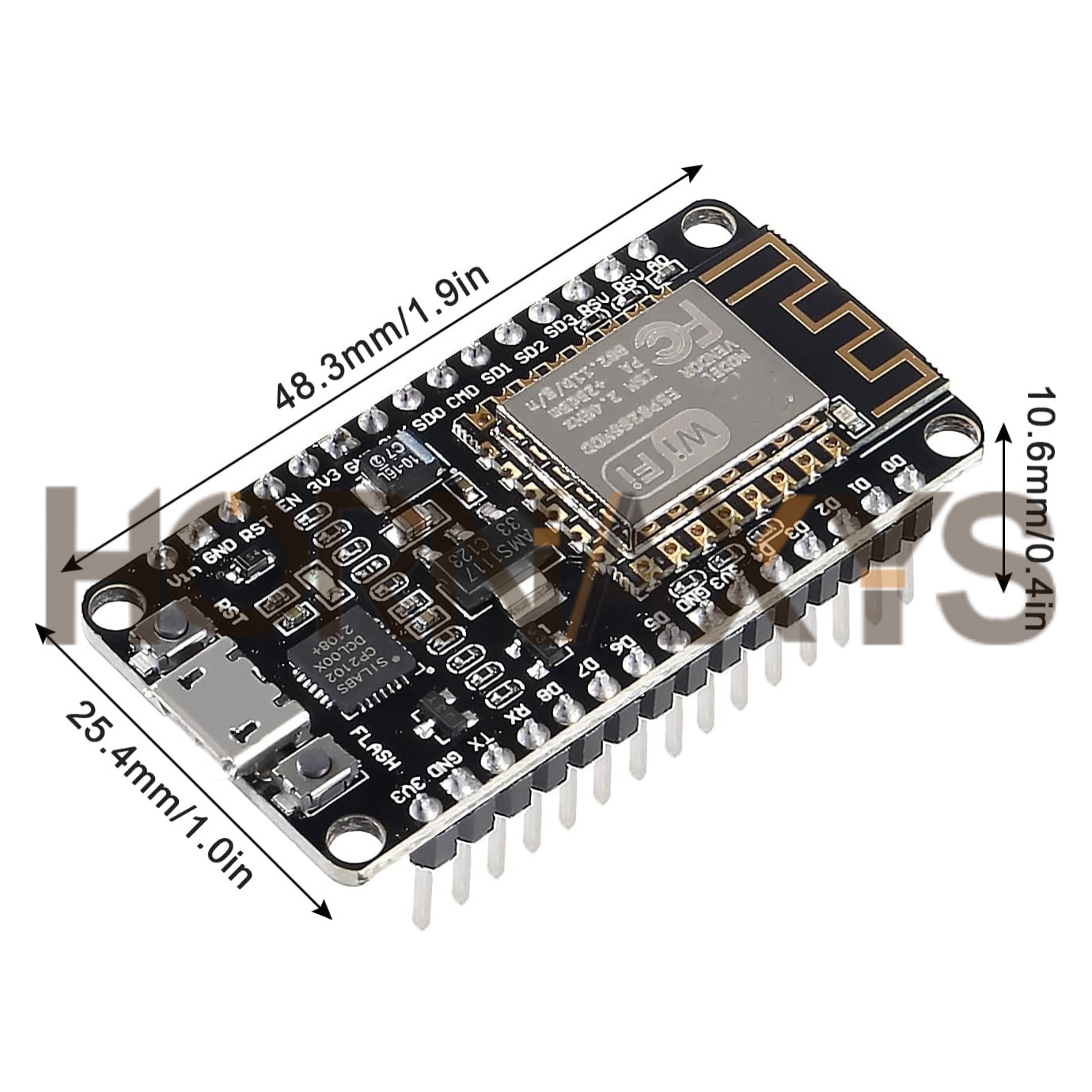 1-10PCS/Modulo Wireless CP2102 - Esp8266 Nodemcu recensione e prezzo