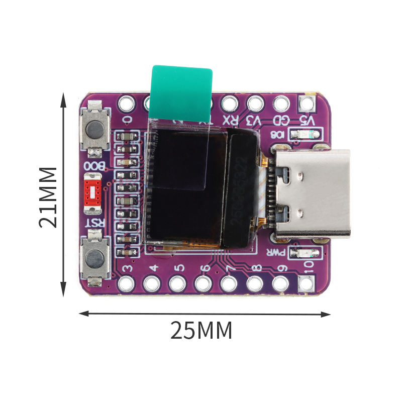 ESP32-C3 Schermo da 0,42 polli - Esp32 C3 recensione e prezzo