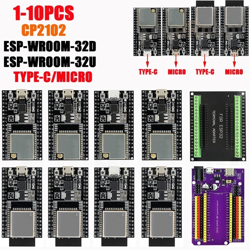 1-10PCS ESP32-DevKitC core boa - Esp32 Devkit recensione e prezzo