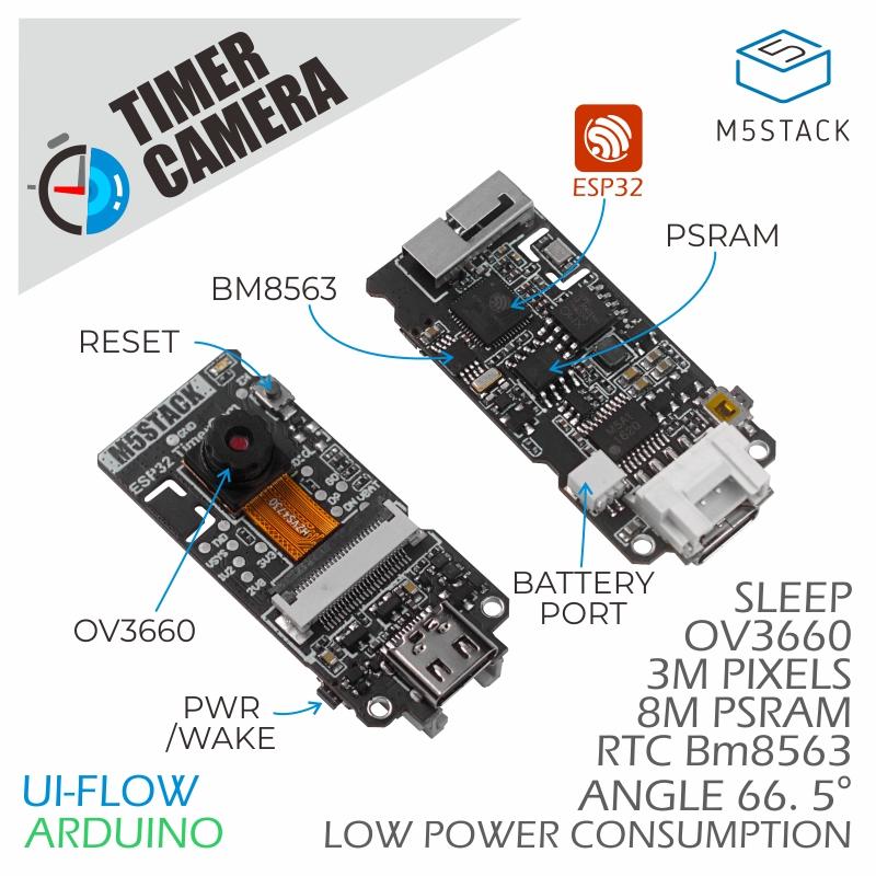 Fotocamera ufficiale con timer - Esp32 recensione e prezzo