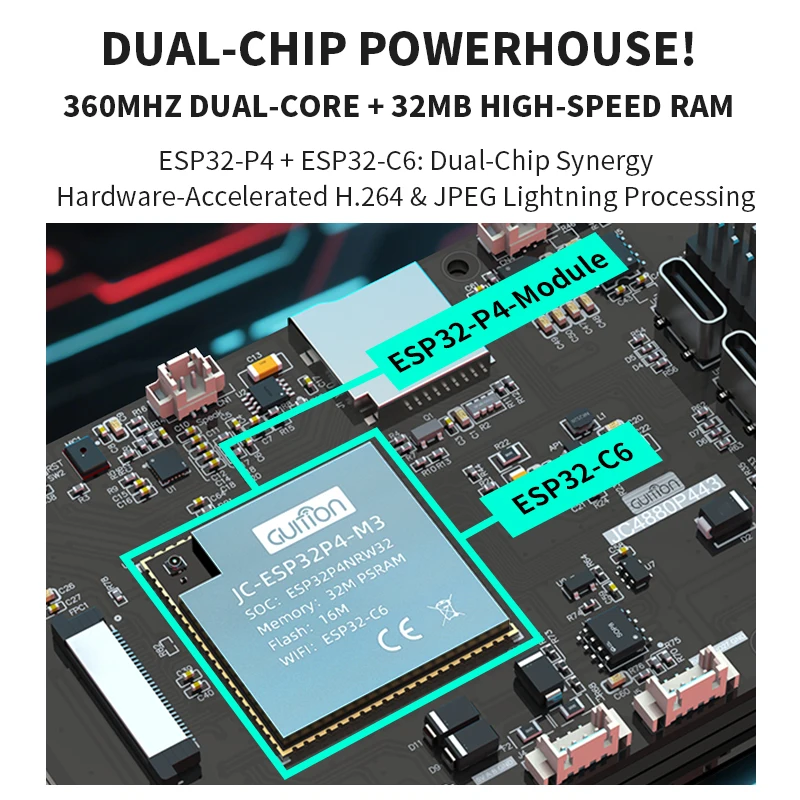 Schermo Touchscreen Capacitivo - Esp32 C6 recensione e prezzo