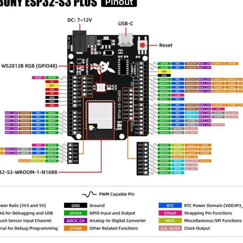 Scheda madre ESP32 S3 con WIFI - Esp32 Wifi Bluetooth Module recensione e prezzo